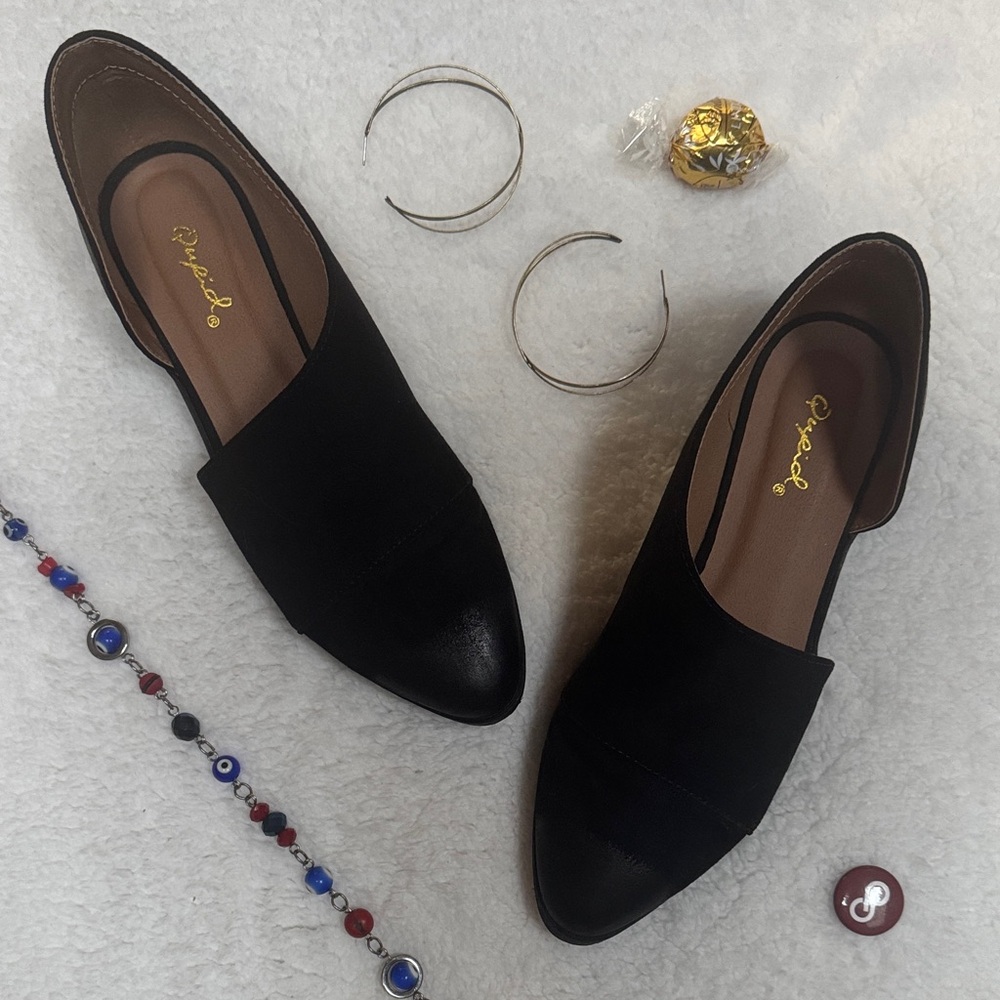 Qupid Black Women's Loafers Size 6.5